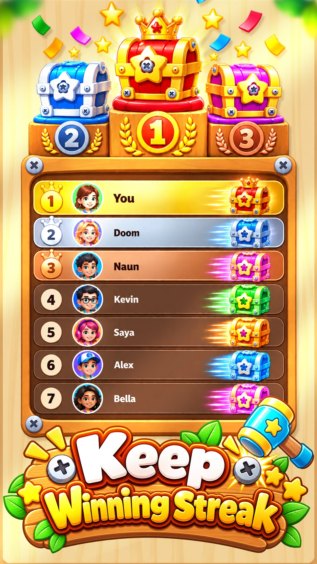 Screw & Bolt: Wood Puzzle screenshot
